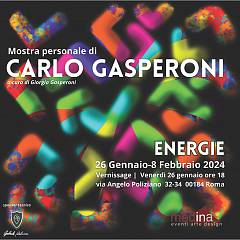 Energie, mostra di carlo gasperoni